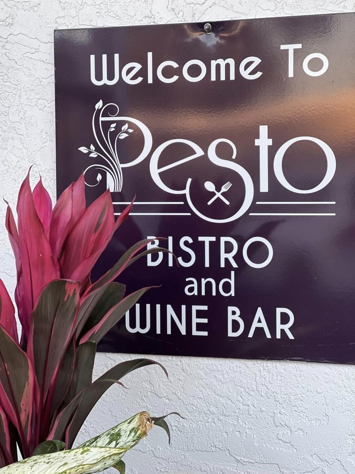Pesto-welcome-sign